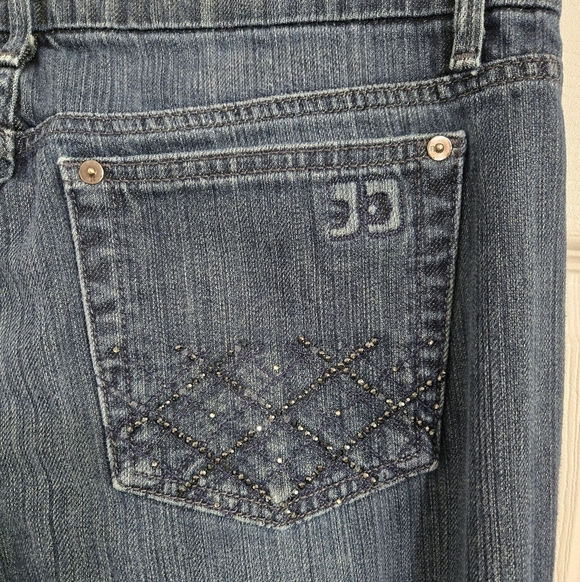 Joe’s Jeans Rocker Bootcut Style Women’s Size 30 Dark Gray Mid-Rrise - Picture 7 of 14